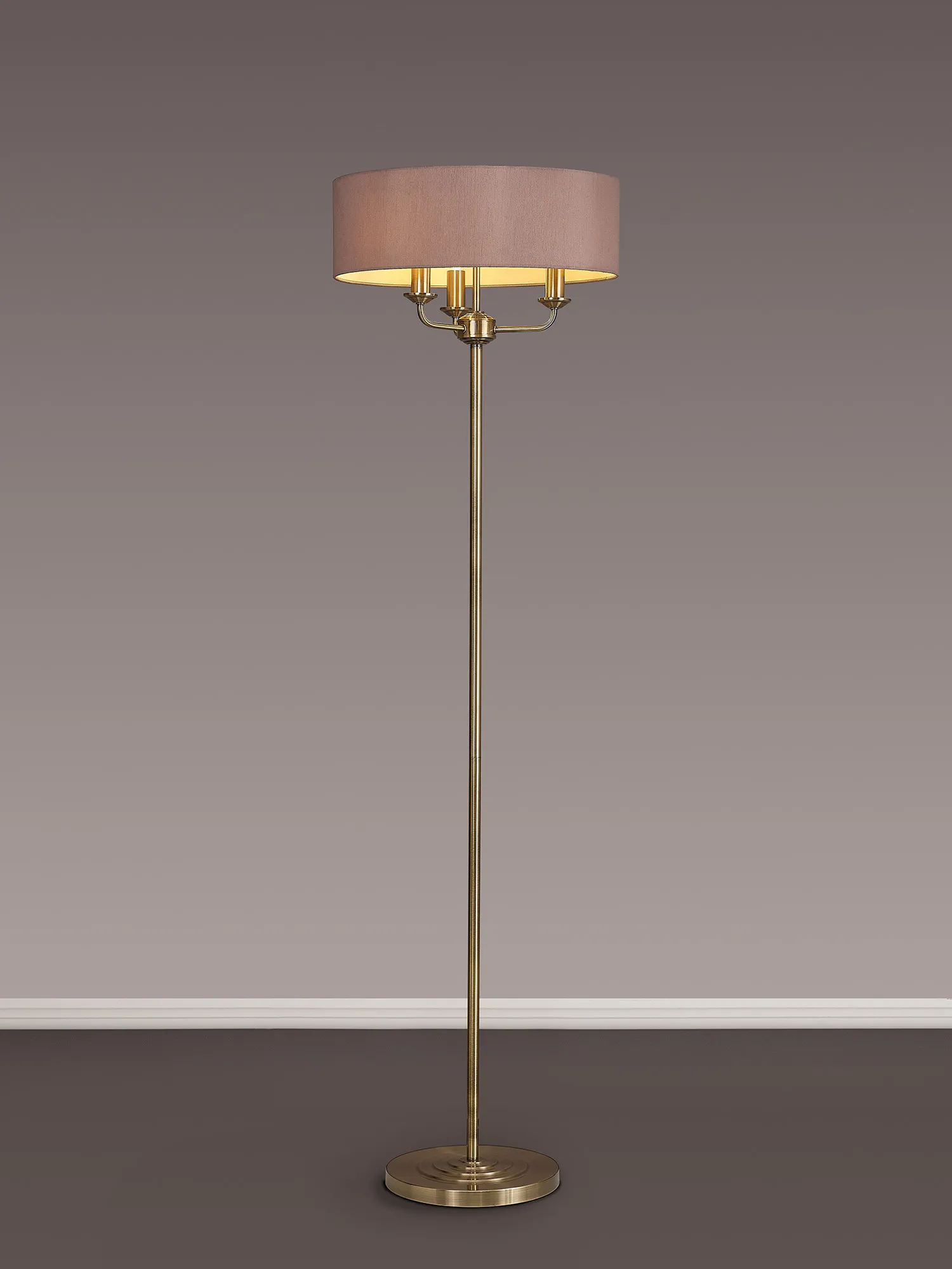 Banyan AB TA Floor Lamps Deco Shaded Floor Lamps